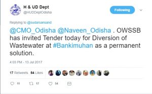 Reply of HUD, Odisha