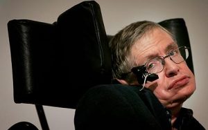 English Physicist Professor Stephen Hawking 